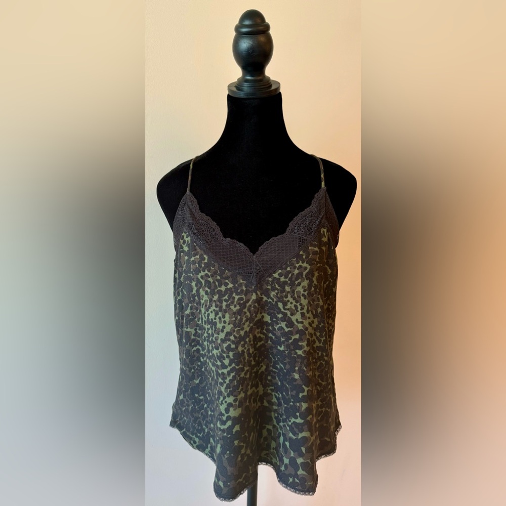 - Lovestich Camo Camisole Tank NWT